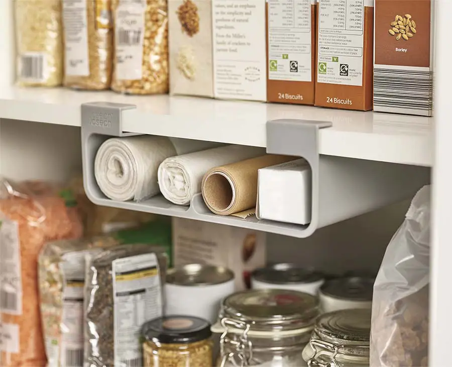 CupboardStore™ Grey Film, Foil & Bag Organiser - Image 2
