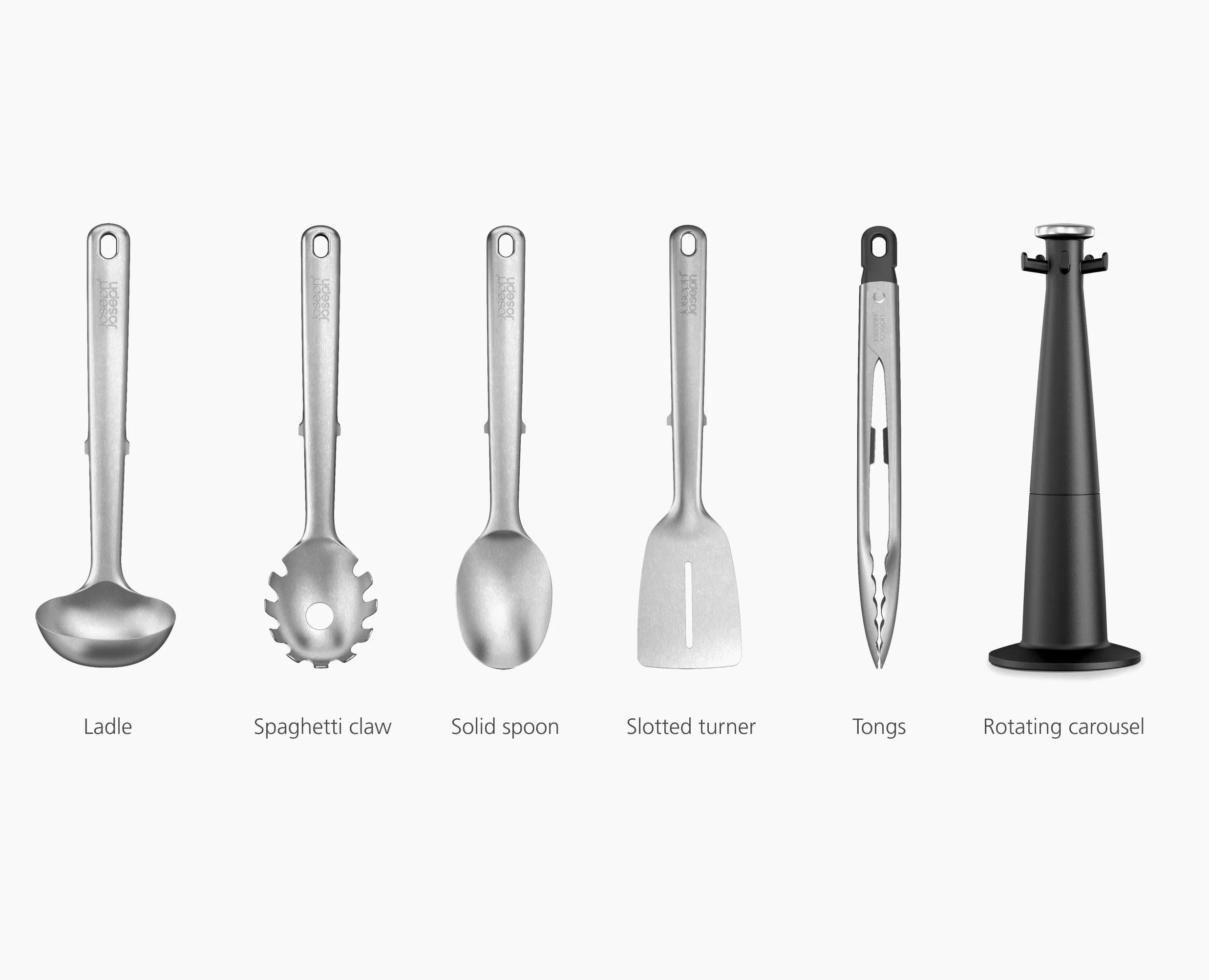 Elevate™ Excel 5-Piece Utensil Carousel Set - Image 6