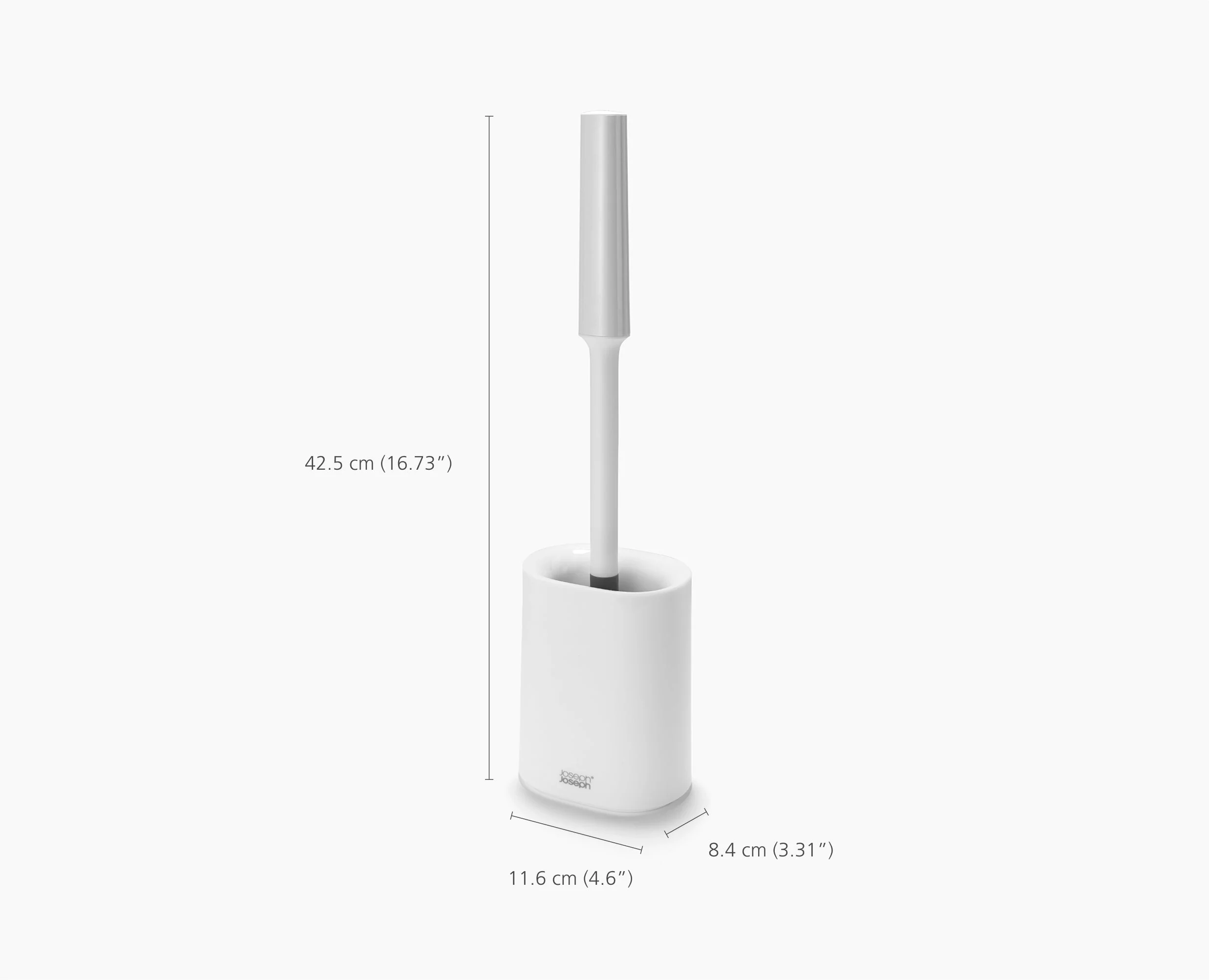 Flex™ TriBlade Lite White Toilet Brush - Image 7