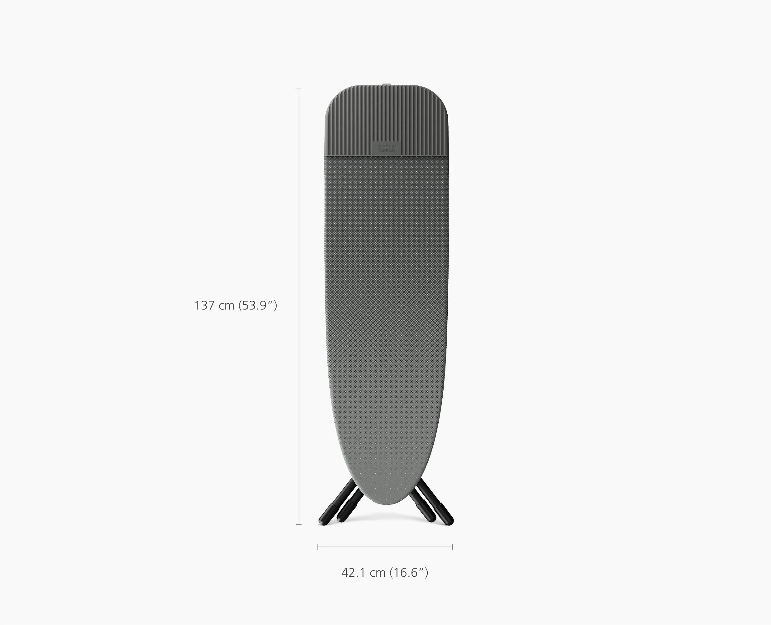 Glide 2 Plus 130cm Dark Grey Easy-store Ironing Board with Advanced Cover - Image 7