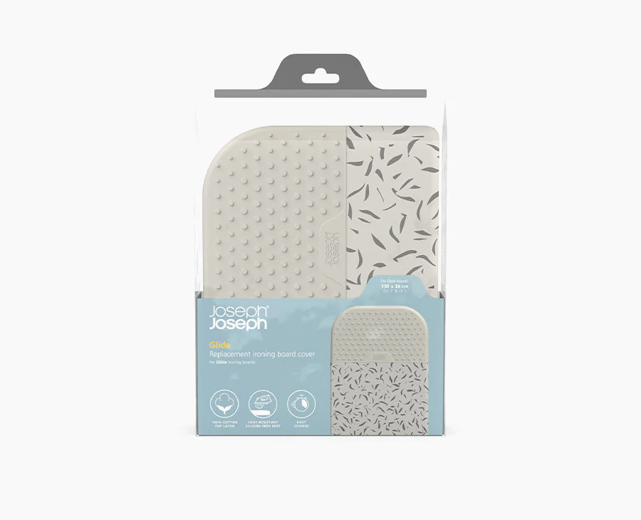 Glide 130cm Ecru Ironing Board Cover - Image 3