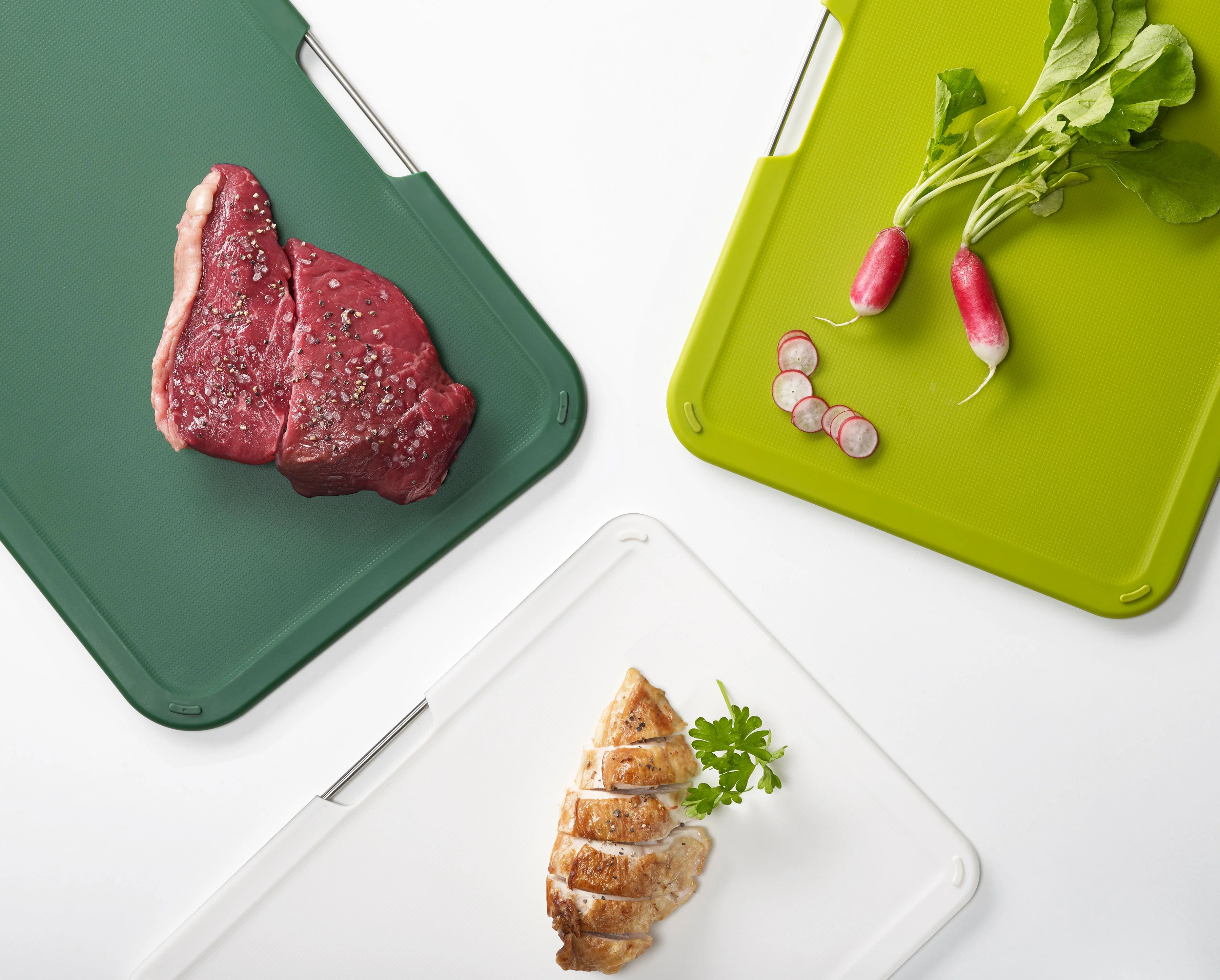 Nest™ Boards 3-piece Green Chopping Board Set - Image 3