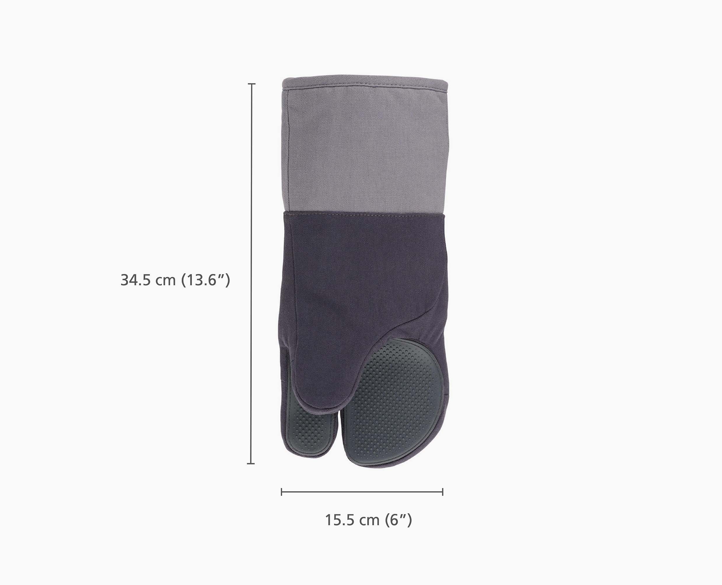 Pinch™ Easy-grip Set of 2 Grey Oven Gloves - Image 5