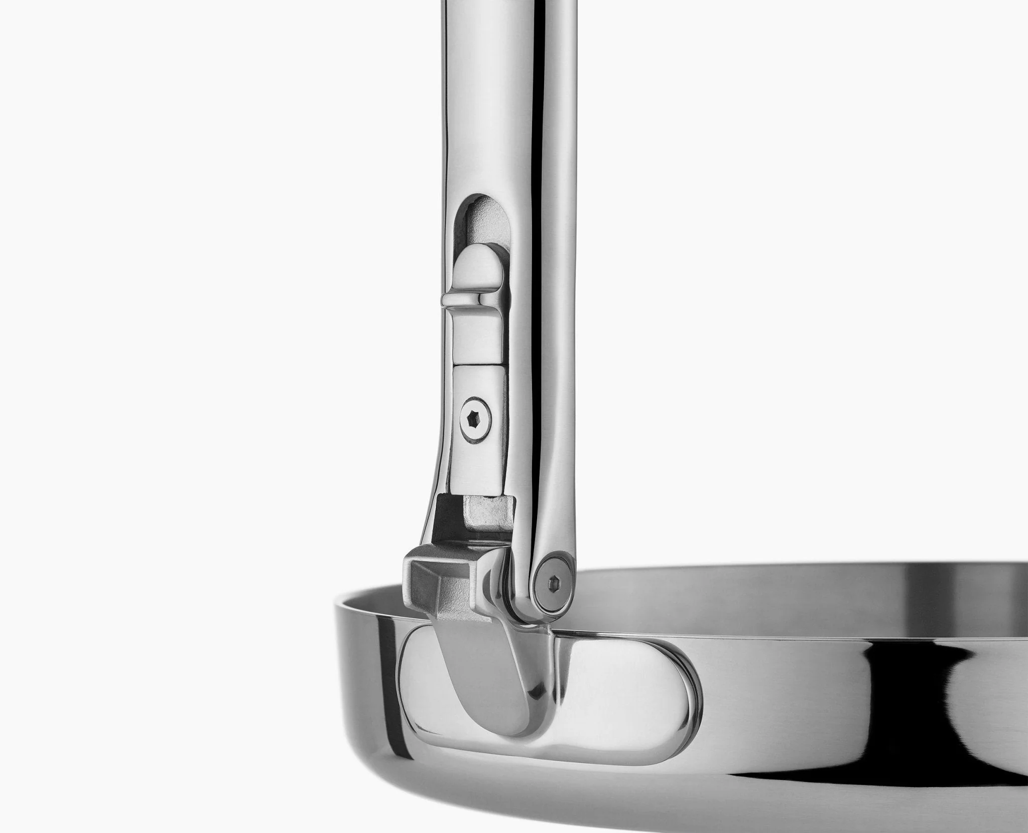 Space Steel Folding Handle 5-Piece Cookware Set - Image 8