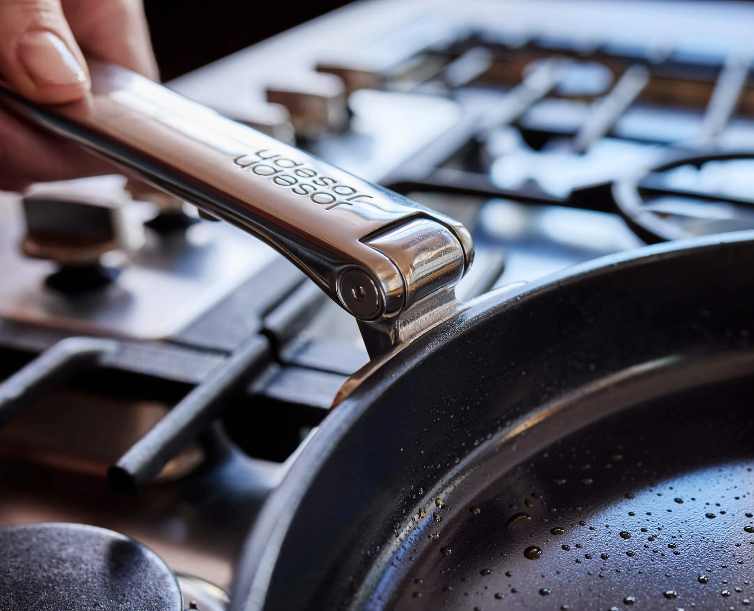 Space Steel Folding Handle Non-Stick 24cm Frying Pan - Image 5