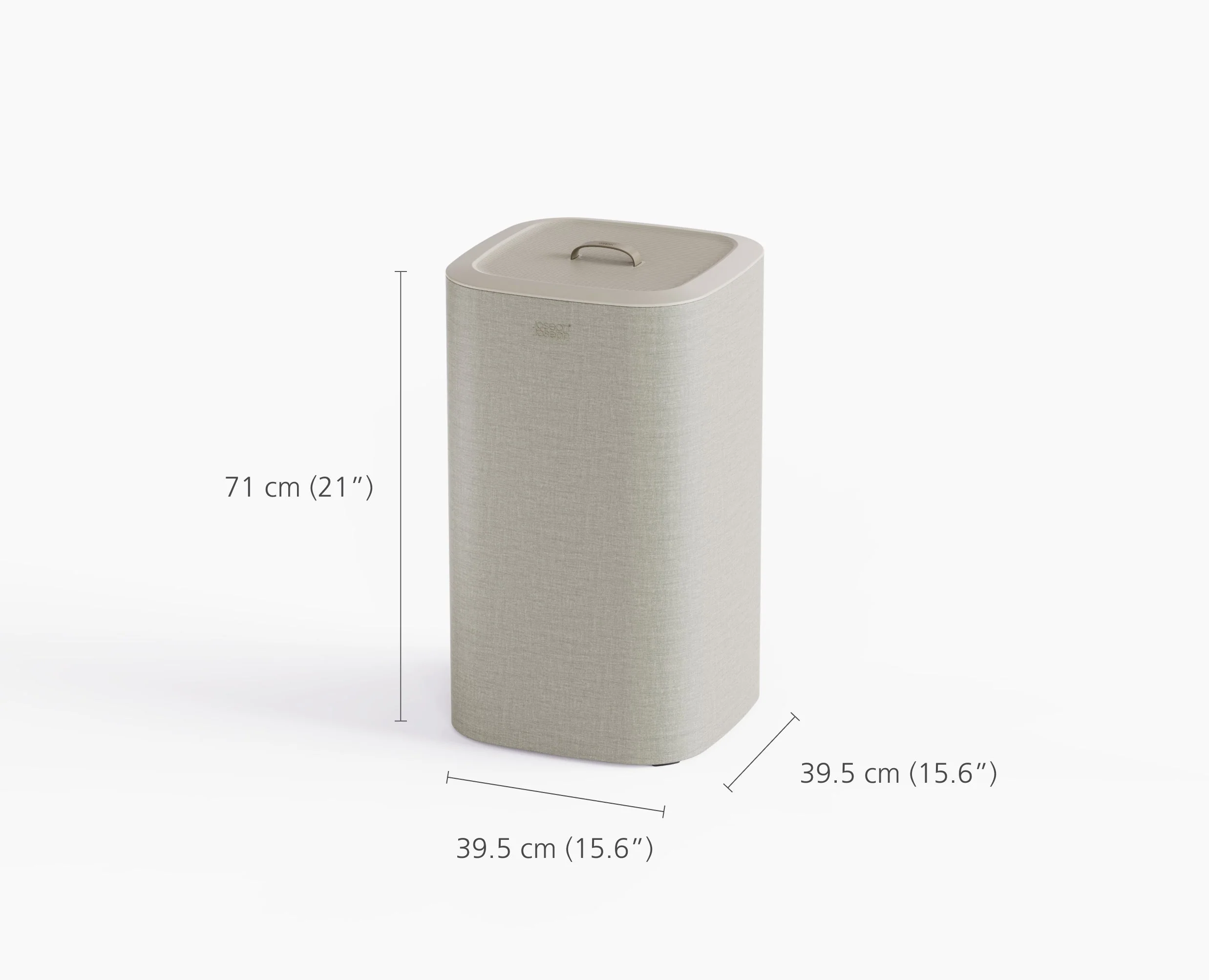 Tota One 60L Ecru Laundry Basket - Image 7